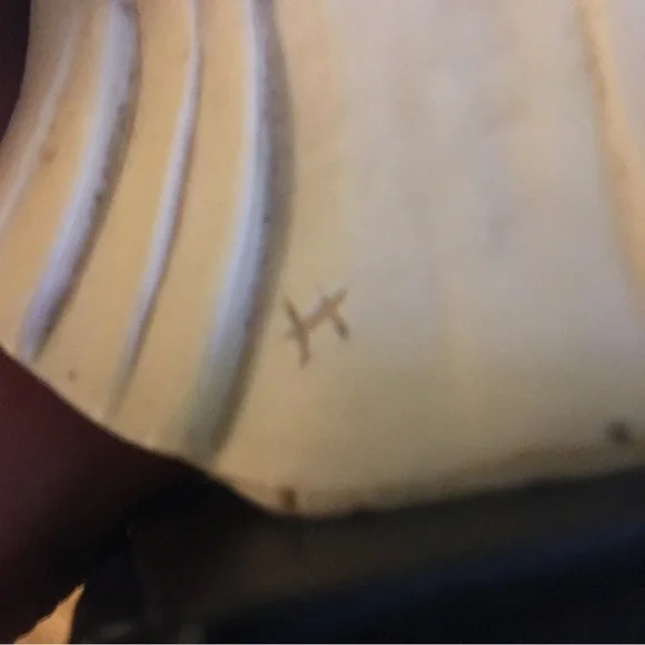 ASIAN LADY STATUE MADE IN ITALY COMPOSITION SIGNED BY ARTIST AND RESEMBLES IVORY - Picture 9 of 12